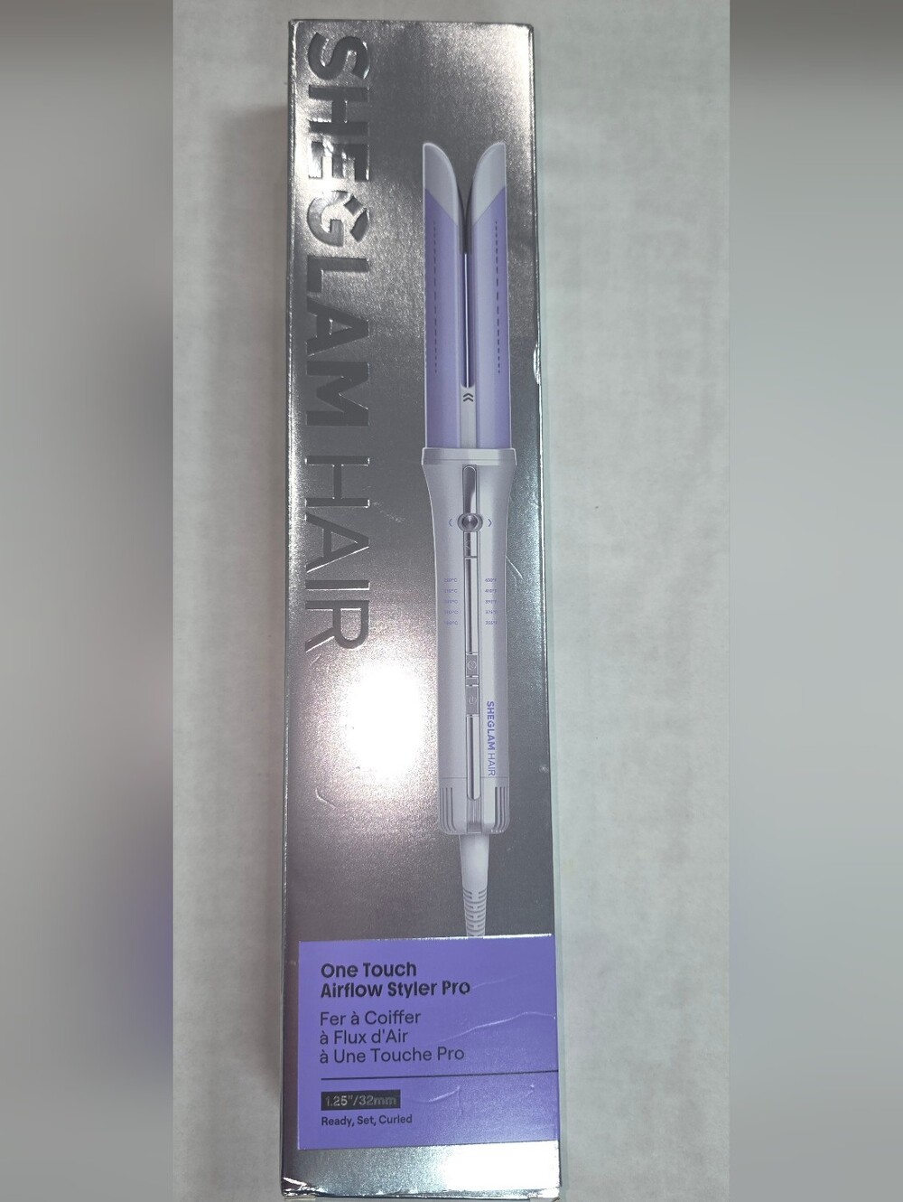 She Glam Hair One-Touch Styling Iron for Women